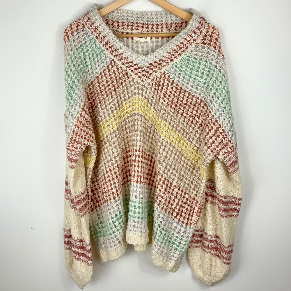 Multi Color Knit Sweater